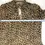 Thumbnail: ALICE + OLIVIA Julius Satin-Devoré Blouse Large Brown Tan Leopard Print L