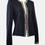 Hình thu nhỏ: Vintage ST. JOHN Santana Evening Knit Jacket 8 Black Swarovski Crystal Trim