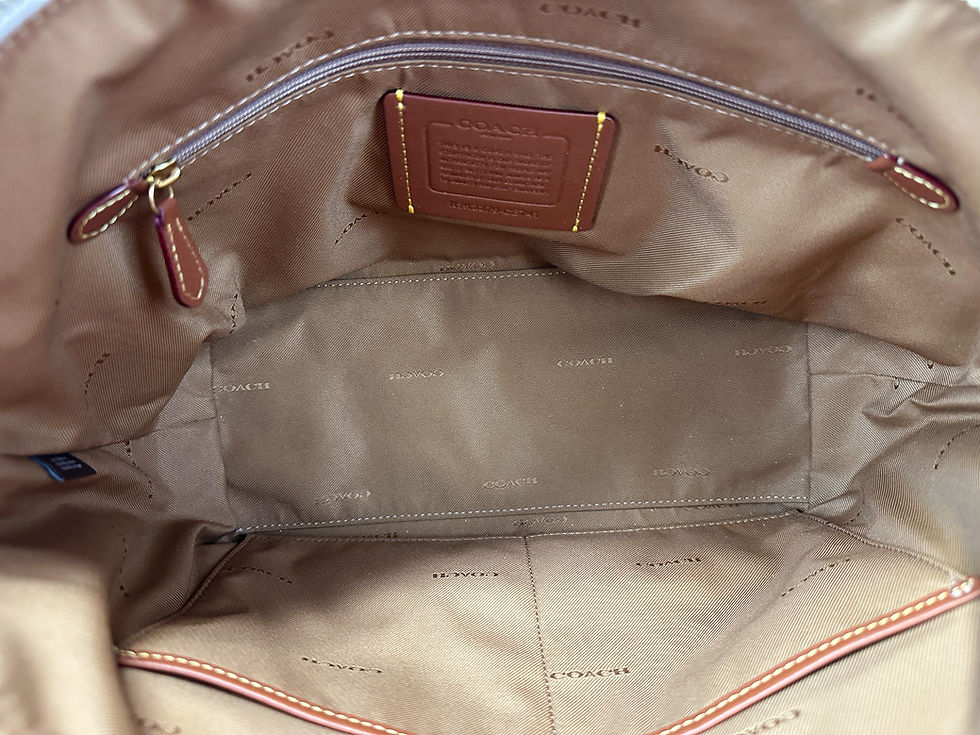 Thumbnail: COACH Cara Pebble Leather Satchel Crossbody Bag Chalk White Gold Hardware Medium