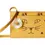 Thumbnail: CHARLOTTE OLYMPIA Sunshine Yellow Calfskin Feline Crossbody Messenger Cat