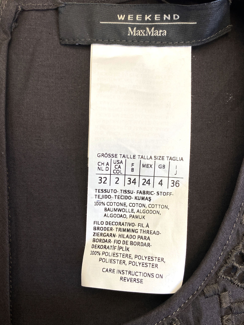 Thumbnail: WEEKEND MAX MARA Black Eyelet Cutout Sleeveless Maxi Dress 2