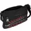 縮圖：ALEXANDER MCQUEEN Nylon Crossbody Bag Zip Pouch Black Red Logo-Print Zip