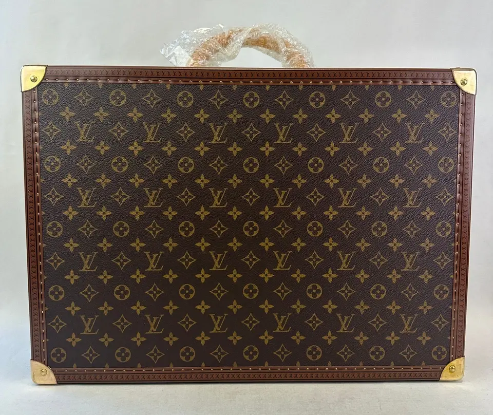 Miniatura: NEW LOUIS VUITTON Bisten 55 Monogram Canvas Trunk Case Luggage Travel M21327