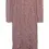 Miniatura: DOLCE & GABBANA Mauve Pink Floral Lace Maxi Dress Long Sleeve Back Zip 44 Gown