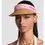 縮圖：New CHRISTIAN DIOR Dioriviera D-Ocean Straw Visor Mitzah Pink Tie Adjustable Hat