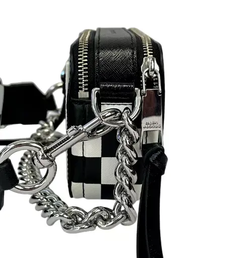 Hình thu nhỏ: MARC JACOBS x Bloomingdales Limited Edition Snapshot Crossbody Small Black White