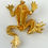 Hình thu nhỏ: NEW Vintage ST. JOHN Goldtone Crystal Eyes Frog Brooch Signed Pin 24KGP RARE