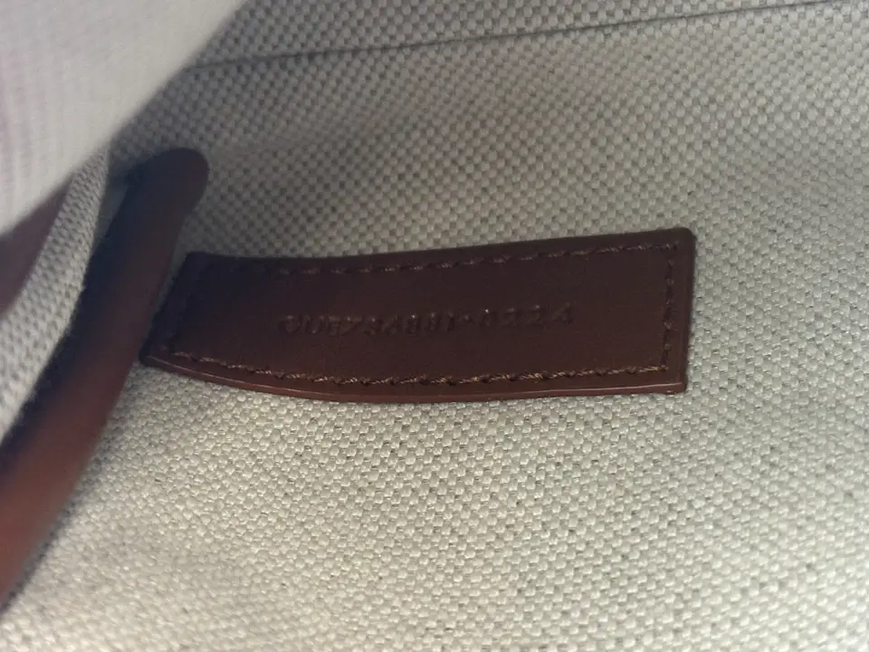 Thumbnail: NEW YSL SAINT LAURENT Gaby Canvas Leather Crossbody Bag Mini Desert Dusk Brick