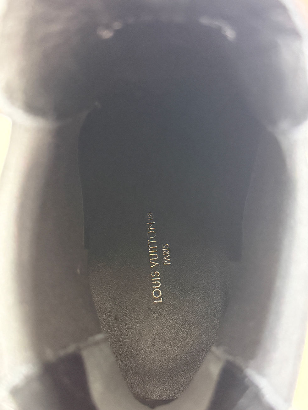 Miniatura: LOUIS VUITTON Lv Beaubourg Ankle Boots 37.5 7.5 US Black Leather Monogram