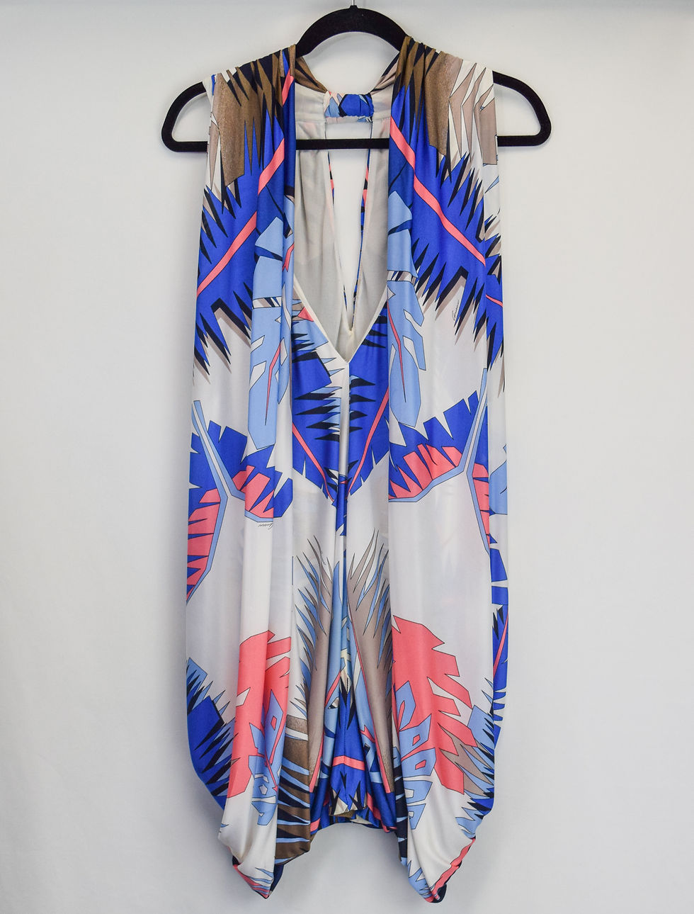 Miniatura: GUCCI  Multicolor Mini Dress Tropical Print Sleeveless IT 38 US 2 Spring 2009