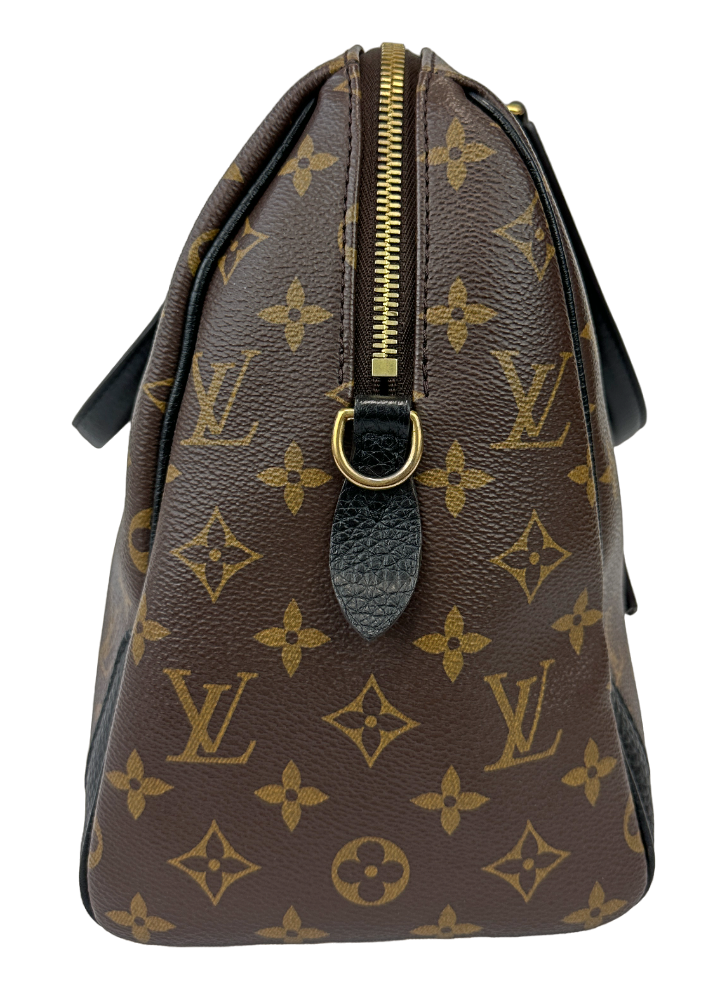 Miniatura: LOUIS VUITTON Retiro Monogram Canvas Satchel Handbag NM Brown Noir M50058