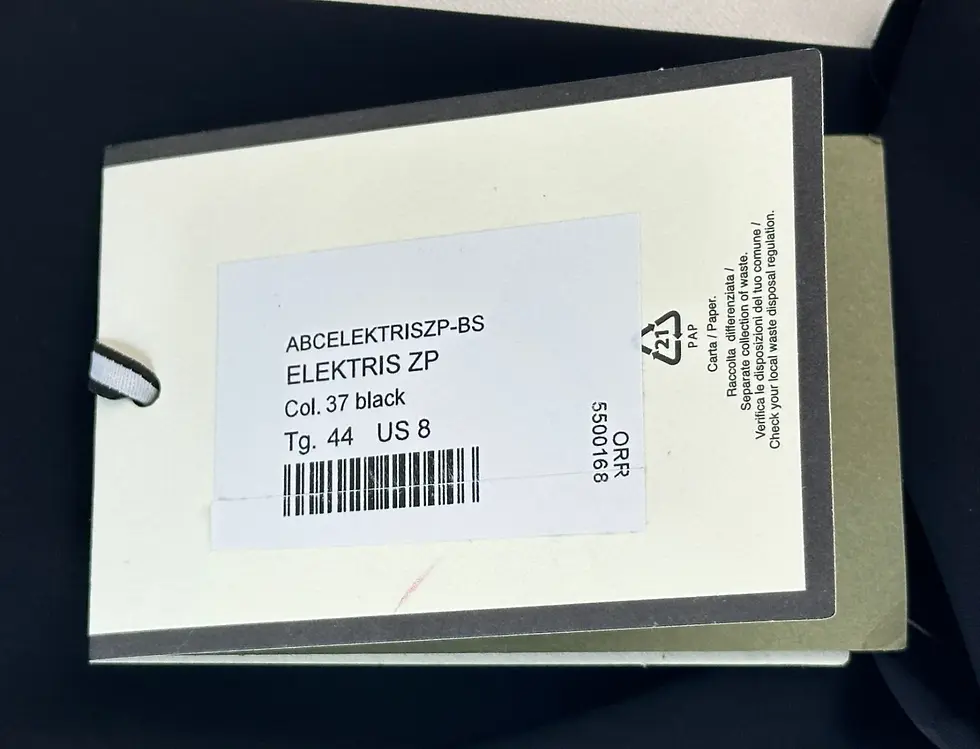 Thumbnail: CHIARA BONI La Petite Robe Elektris ZP Bodycon Midi Dress 44 8 Black Zipper NWT