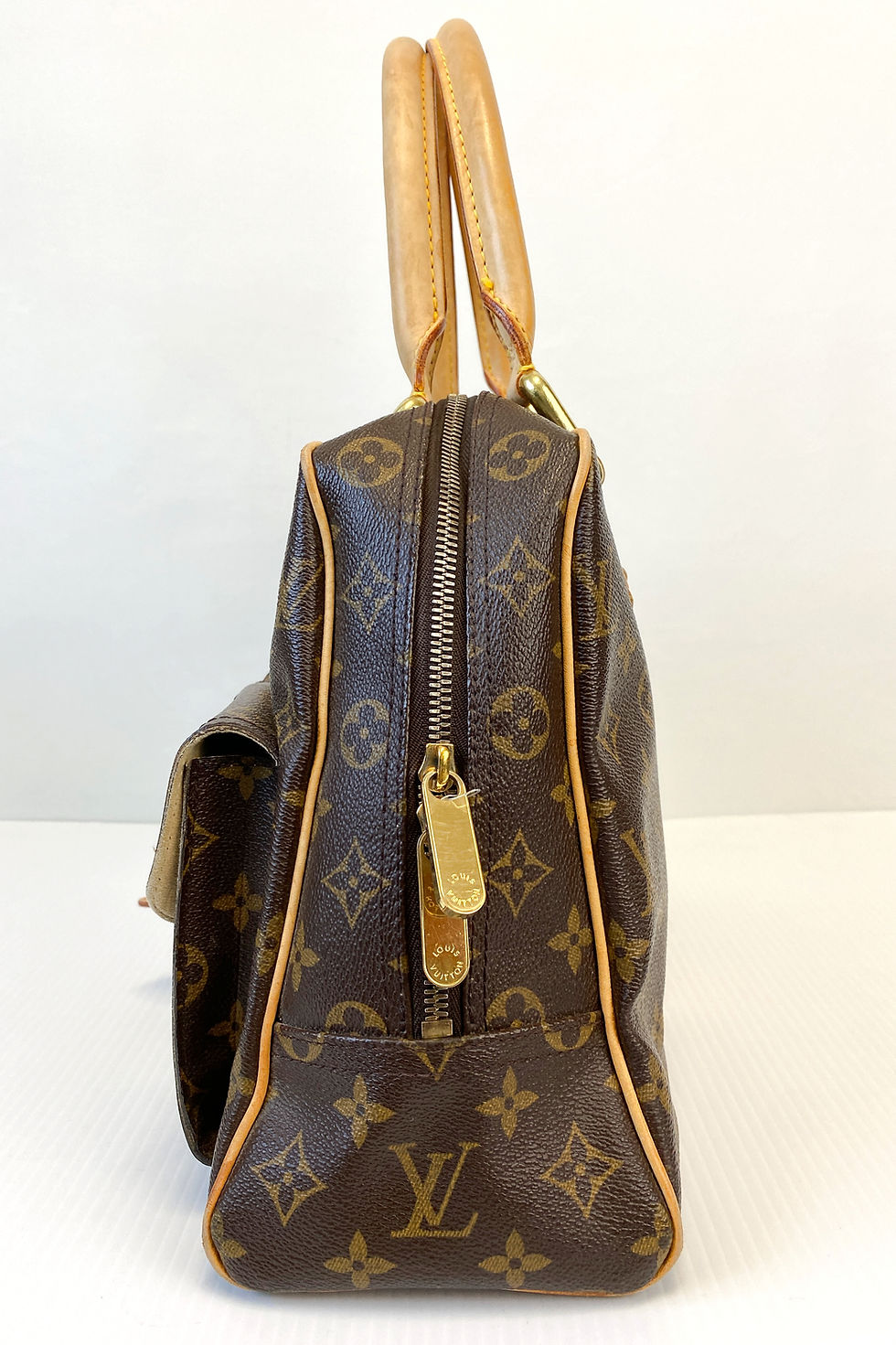 Miniatura: LOUIS VUITTON Monogram Canvas Manhattan Satchel Handbag GM M40025