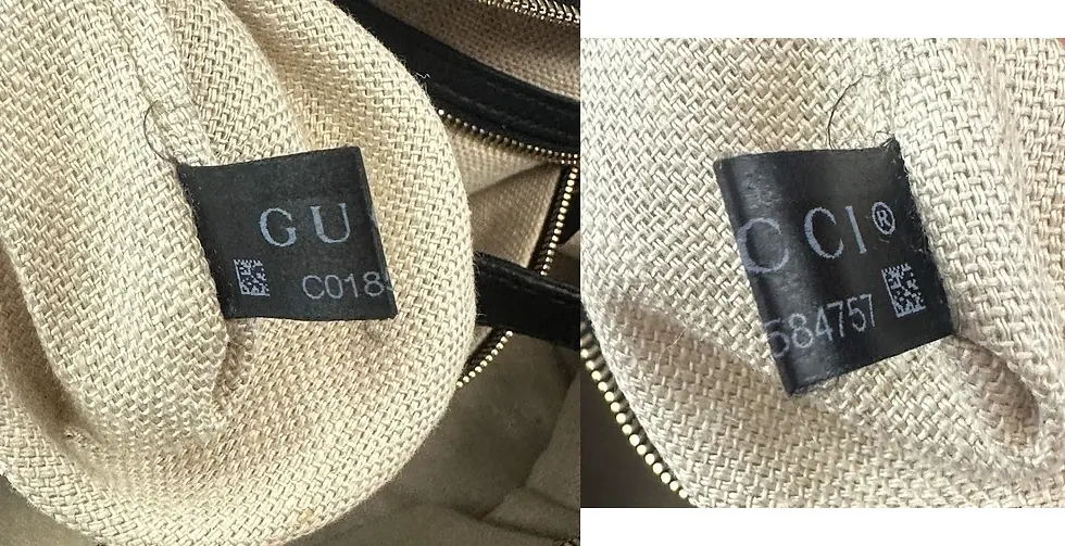 Miniatura: GUCCI GG Canvas Leather Boston Bag Medium Beige Ebony Black Champagne Hardware