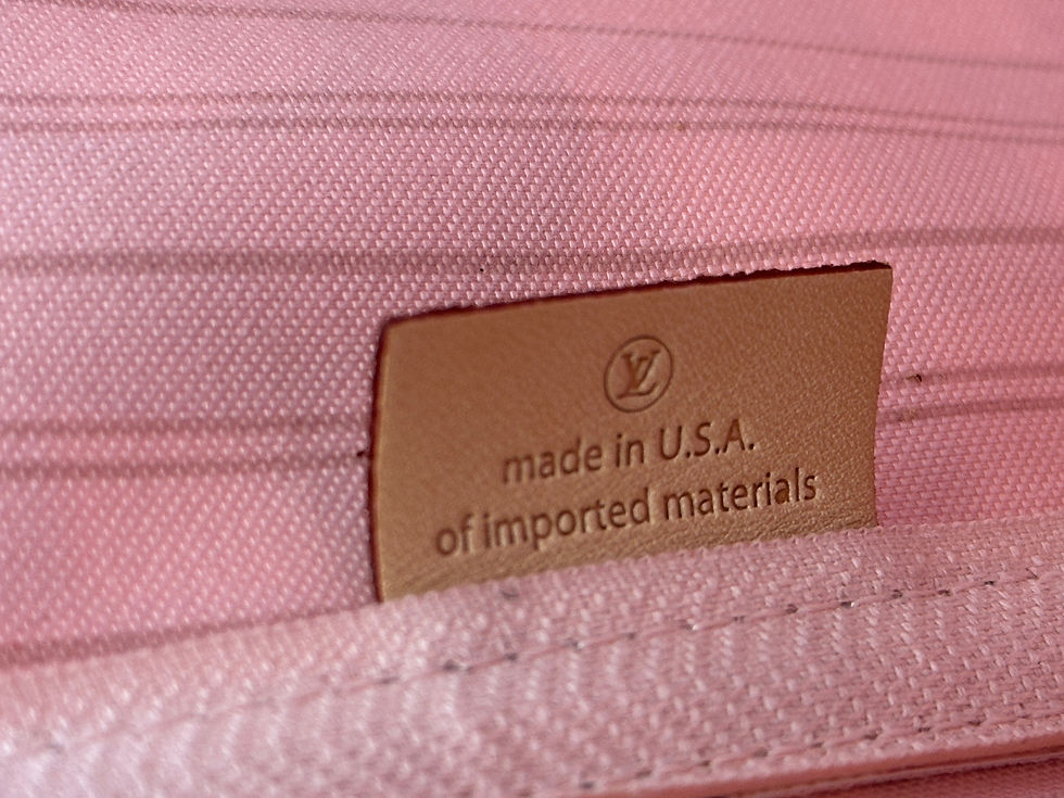 Miniatura: LOUIS VUITTON Damier Azur Canvas Tahitienne Neverfull Tote MM Rose N41050