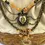 Miniatura: MAYA EVANGELISTA Nappa Leather Resin Beaded Chain Handbag Small Beige