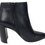 Thumbnail: STUART WEITZMAN Leather Ankle Boots Bootie 9 Black Pointed Toe Side Zip Heels