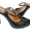 Hình thu nhỏ: TABITHA SIMMONS Black Round-Toe Mary Jane Strap Stiletto Heel Mules 38