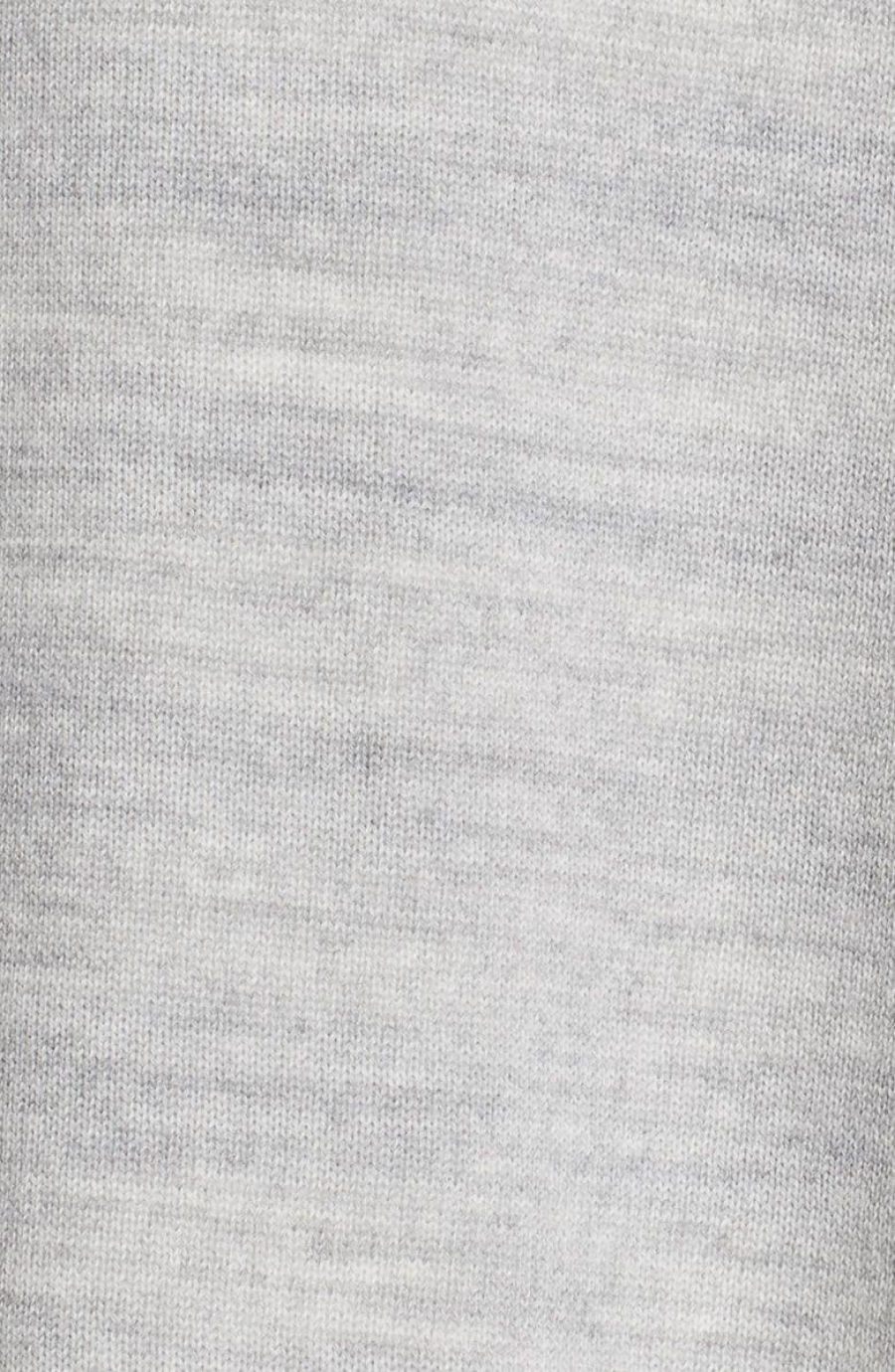 Thumbnail: ST JOHN SPORT Reversible Wool-blend Cape In Mid Grey Melange/ Cream P/S