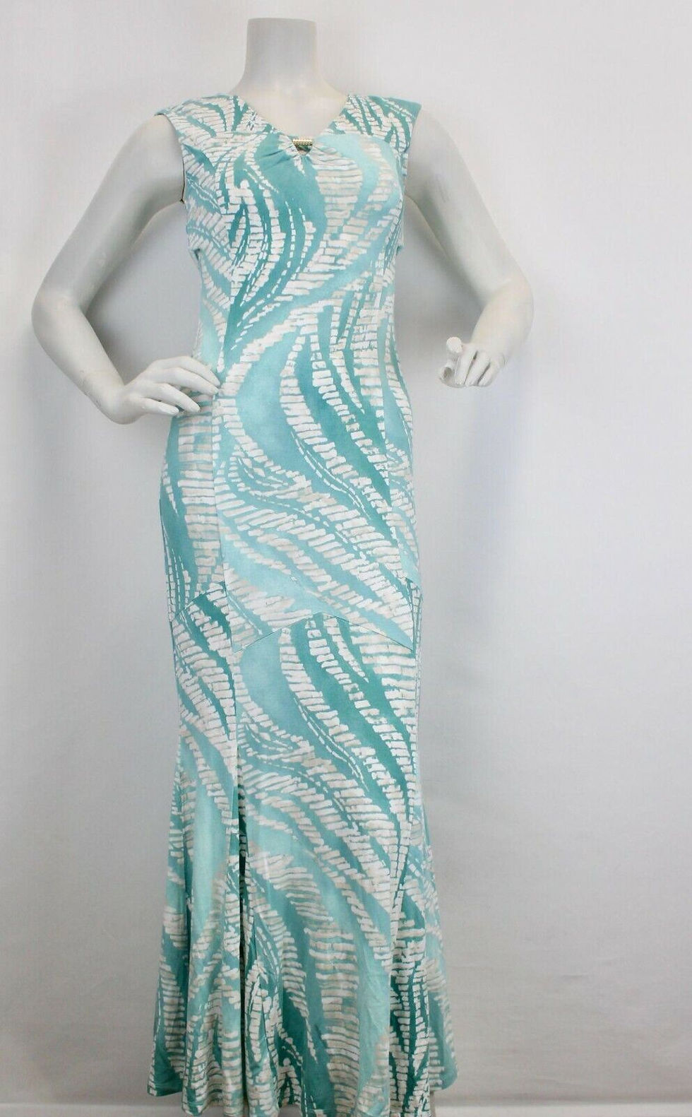 縮圖：TOMMY BAHAMA Ogee Stones Maxi Dress Extra Small Petite
