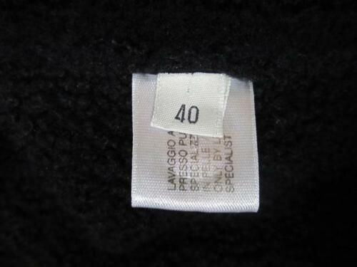 Thumbnail: BOTTEGA VENETA Black Suede Shearling Short Cropped Bolero Jacket 40 4