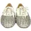 縮圖：CHRISTIAN LOUBOUTIN Nappa Leather Freddy Spiked Loafers Oxford 35.5 Latte Silver
