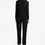 Thumbnail: NEW ST. JOHN Collection Knit Wool Rayon Blend Cardigan Medium Black Button Top