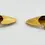 Miniatura: STEFANO PATRIARCHI Ov Lobo 925 Gold Dotted Handmade Sandblasted Earrings