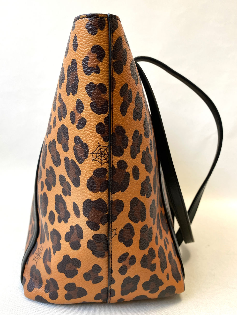 Miniatura: CHARLOTTE OLYMPIA Feline Kitty Cat Leopard Print Shopper Leather Mini Tote