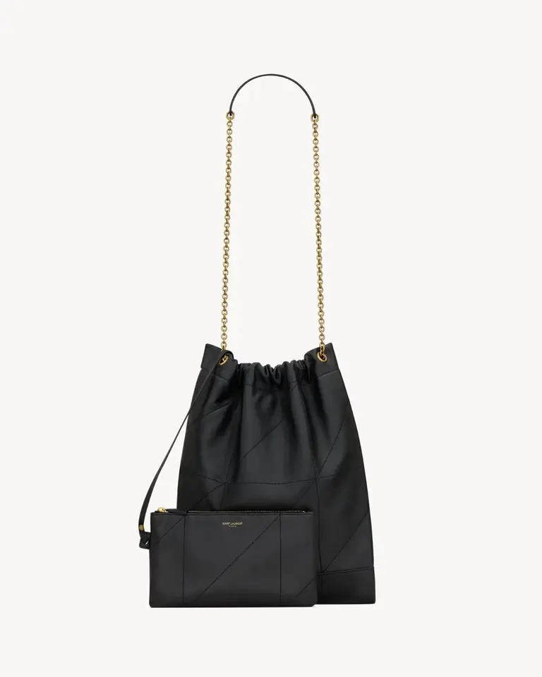 Miniatura: YSL YVES SAINT LAURENT Jamie 4.3 Pochon Shoulder Bag Medium Quilted Leather NEW