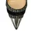 Hình thu nhỏ: CHRISTIAN LOUBOUTIN Eklectica 85 Heels Pumps 35.5 Black Gold Glitter Pointed Toe