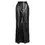 Hình thu nhỏ: ALEXANDER MCQUEEN Leather Button-up Maxi Skirt 40 4 US Black Runway 1998