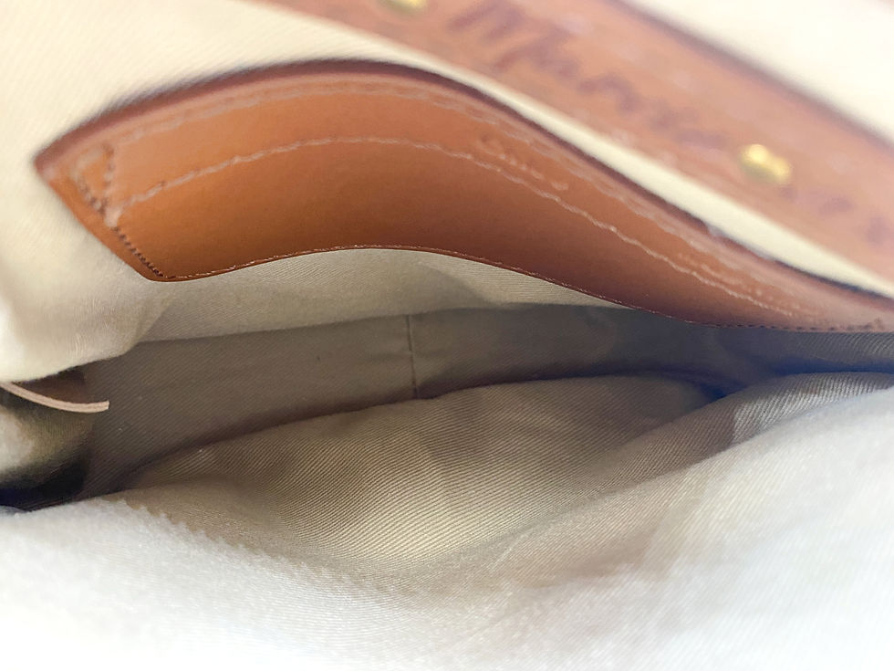 Miniatura: CHLOE Mini Tan Marcie Fringe Double Carry Grain Calfskin Shoulder Bag