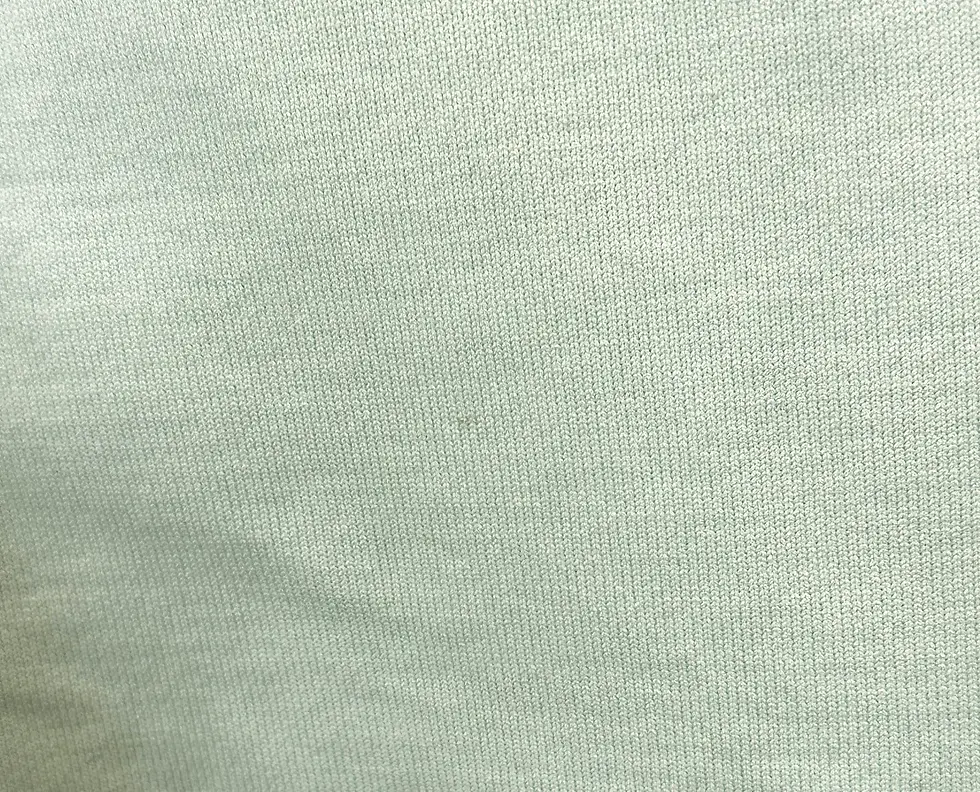 Thumbnail: MIU MIU Cotton Knit Polo Mechanic Top Small Mint Green Applique Patch 2018