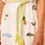 縮圖：ALEMAIS Blue Marlin Linen Embroidered Midi Dress US 8 Cream Fish Embroidery