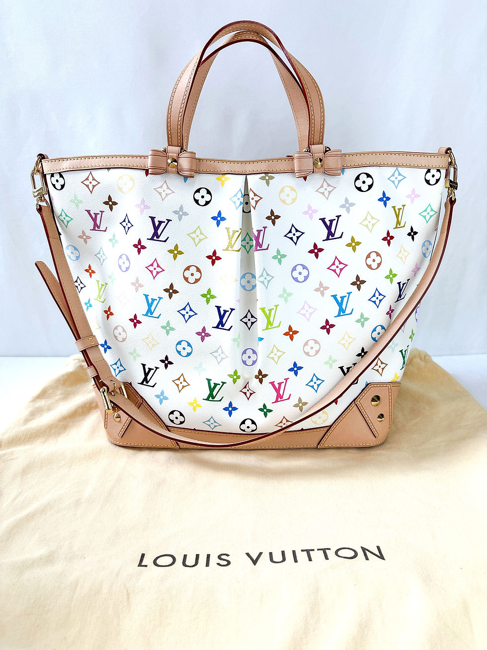 縮圖：LOUIS VUITTON X TAKASHI MURAKAMI Monogram Multicolor Canvas Sharleen GM M93214