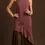 Miniatura: JEAN PAUL GAULTIER Femme JPG Purple Halter Asymmetrical Maxi Dress Small VINTAGE