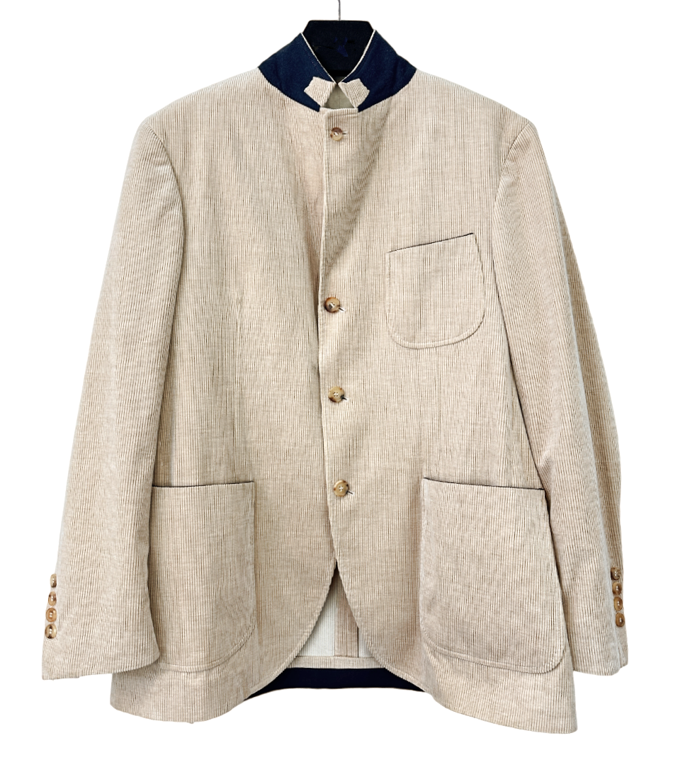 Thumbnail: BRUNELLO CUCINELLI Men Cotton Cashmere Corduroy Blazer 52 40 US Sport Jacket
