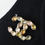 Miniatura: NEW CHANEL CC Brooch Pin 2018 Amber Pink Grey Multi-color Rhinestones Crystals