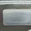 縮圖：CHRISTIAN DIOR Lady Dior Satin Cannage Pouch Clutch Small Gray Silver Charm