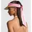 縮圖：New CHRISTIAN DIOR Dioriviera D-Ocean Straw Visor Mitzah Pink Tie Adjustable Hat