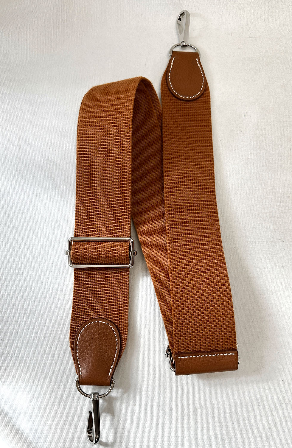 Hình thu nhỏ: HERMES Brown Evelyne Clemence Leather Silver Hardware GM Crossbody Hobo Bag