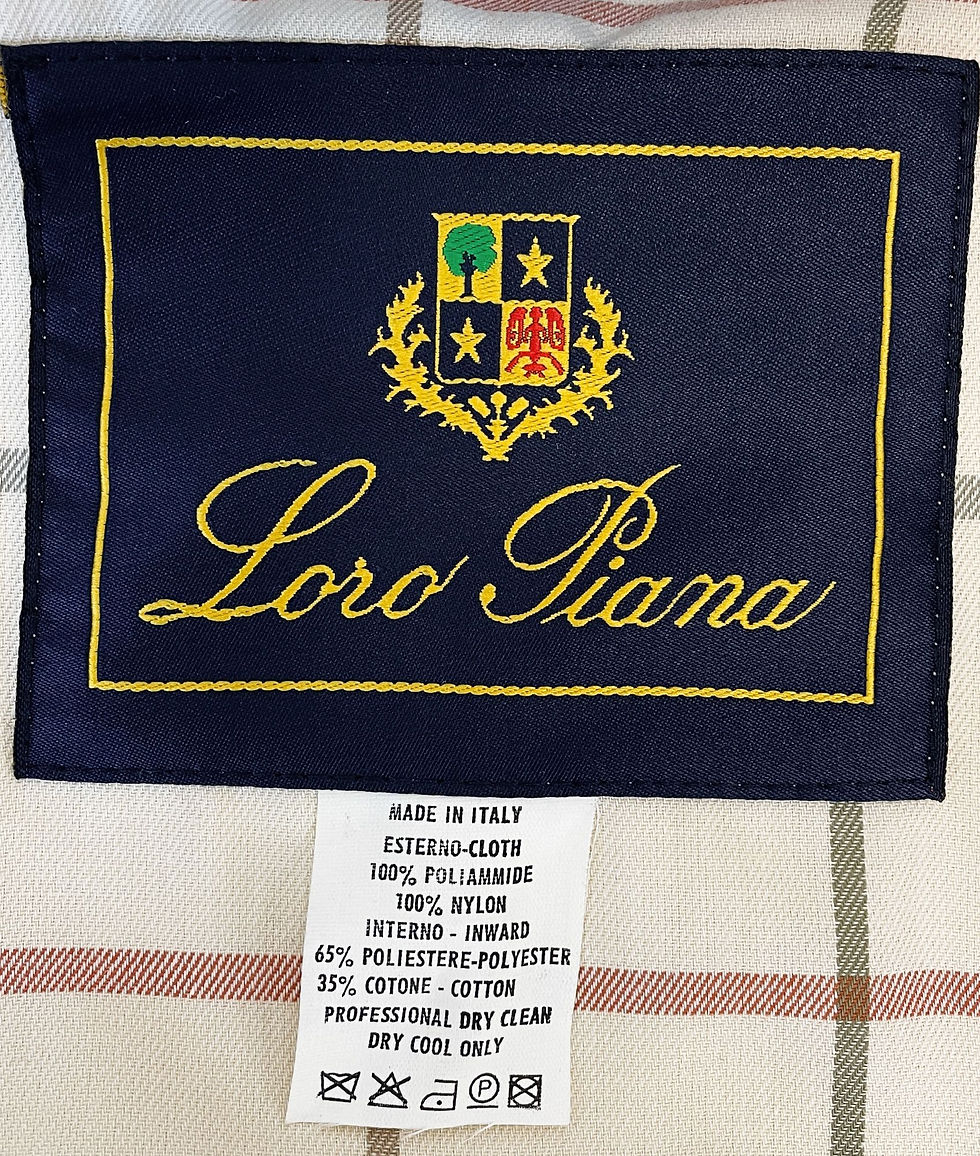 Thumbnail: LORO PIANA 1992 Yellow Horsey Olympic Jacket Coat Medium 8 10
