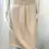 Miniatura: ST. JOHN Collection Santana Knit Basic Straight Skirt 6 Beige Knee Length Camel