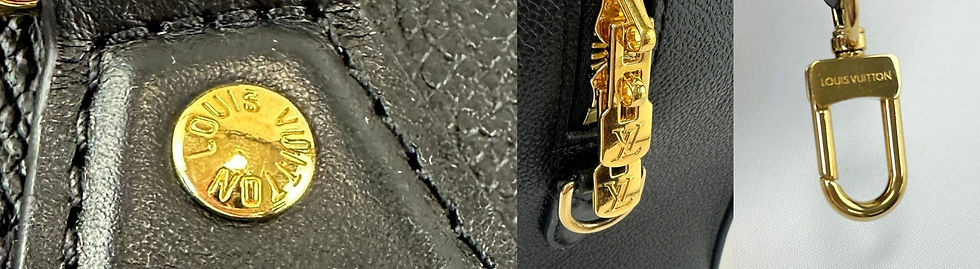 縮圖：PRADA Paradigme Python Handle Tote Bag Black Blue Gold Safiano Leather Satchel
