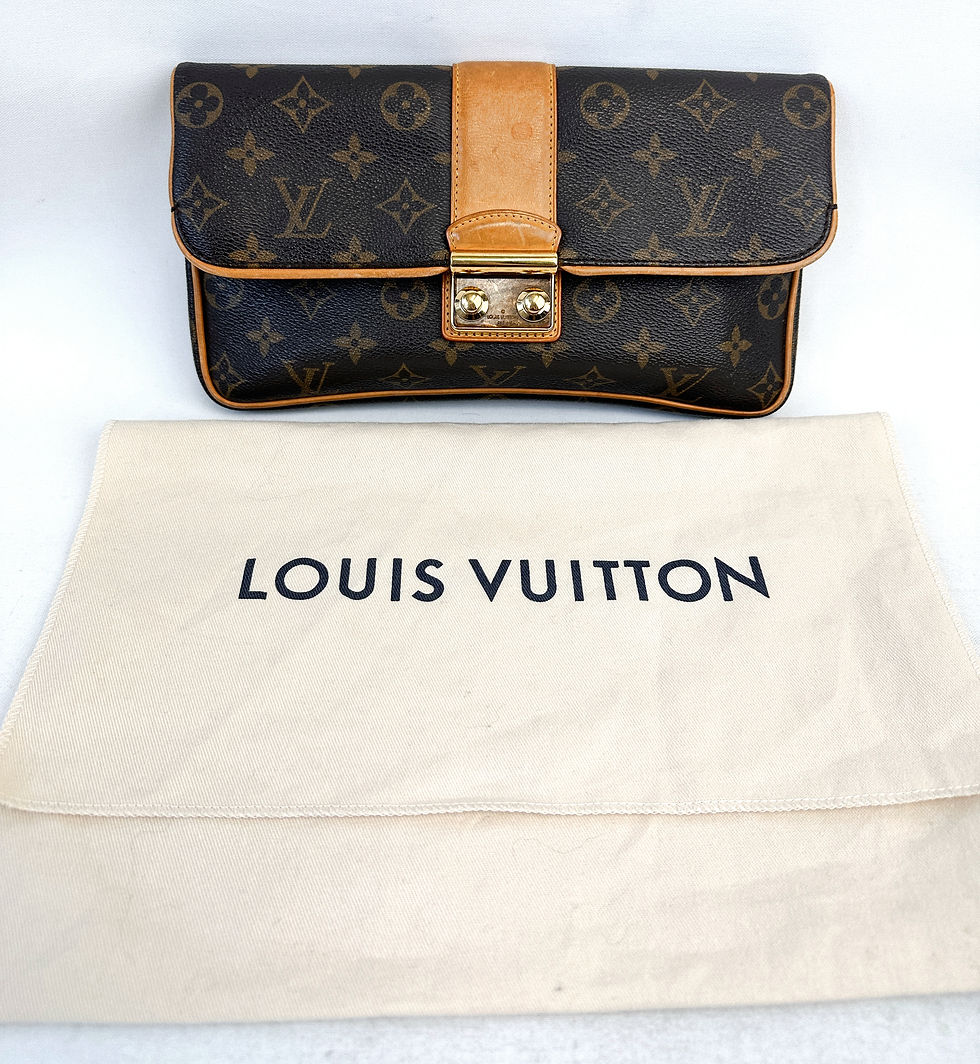縮圖：LOUIS VUITTON LV Monogram Canvas Sofia Coppola Collection Slim Clutch