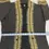 Thumbnail: ST. JOHN Couture 2PCS Knit Jacket Skirt 4 Black Natural Raffia Trim