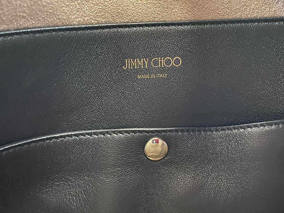 Miniatura: JIMMY CHOO Raven Suede Hobo Tote Shoulder Bag Large Tan Silver Hardware Chain