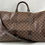 Miniatura: LOUIS VUITTON Brown Damier Ebene Canvas Keepall Bandouliere Travel Duffle Bag 55