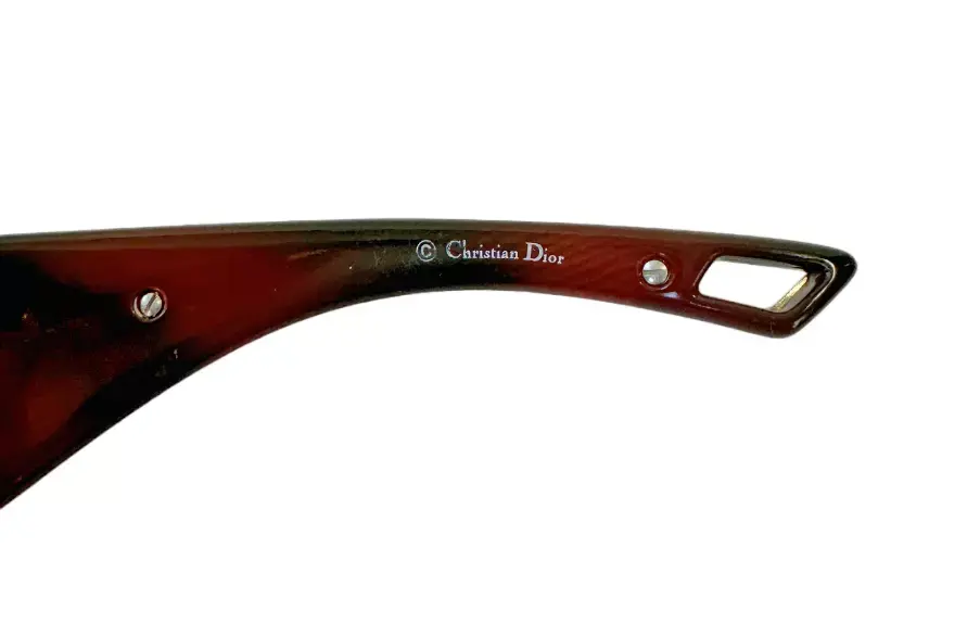 Thumbnail: CHRISTIAN DIOR John Galliano Western Metal Shield Sunglasses SUZ94 110